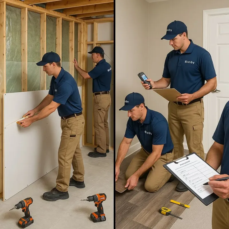 Repairs and Reconstruction process in Torrance, CA